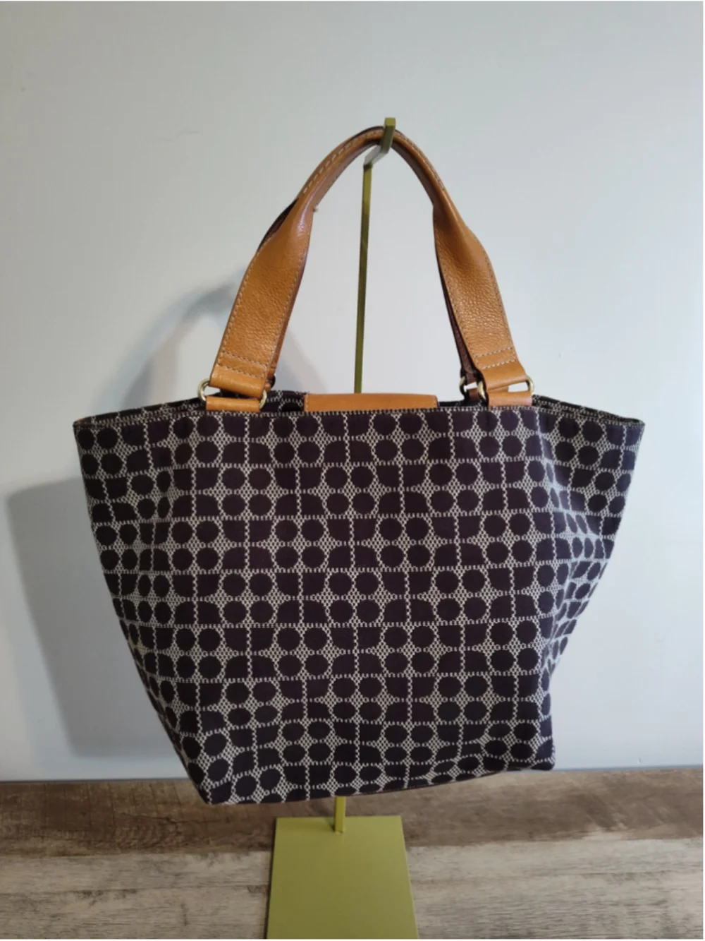 Women's Kate Spade Tote Bag Black and Red Patterned